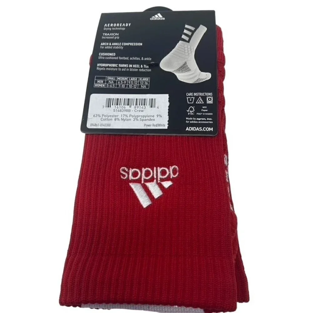 Adidas Basketball CREATOR 365 CREW SOCKS Sz Med/ Men's Shoe size 6.5-9/ Wm 7-10